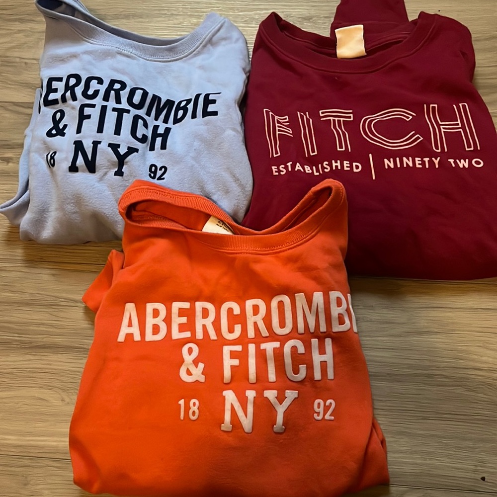 abrocrombie sweatshirt bundle